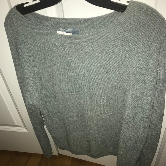 Barefoot Dreams Faded Jade Cozy Chic Ultra Lite Diagonal Rib Pullover - Picture 1 of 13